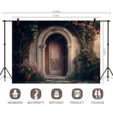 LB1068 Enchanted Doorway Backdrop